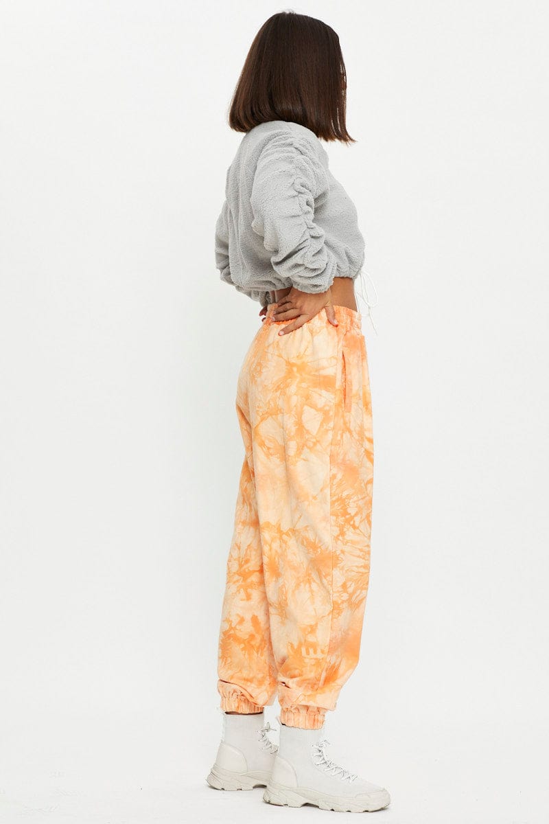 Buy MIXT by Nykaa Fashion Multicolored Printed Tie Dye Pants Online